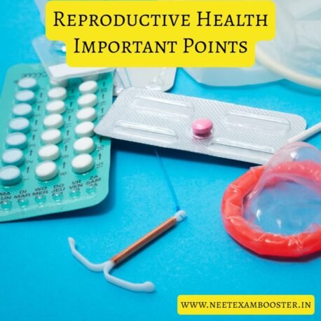 Reproductive health important points