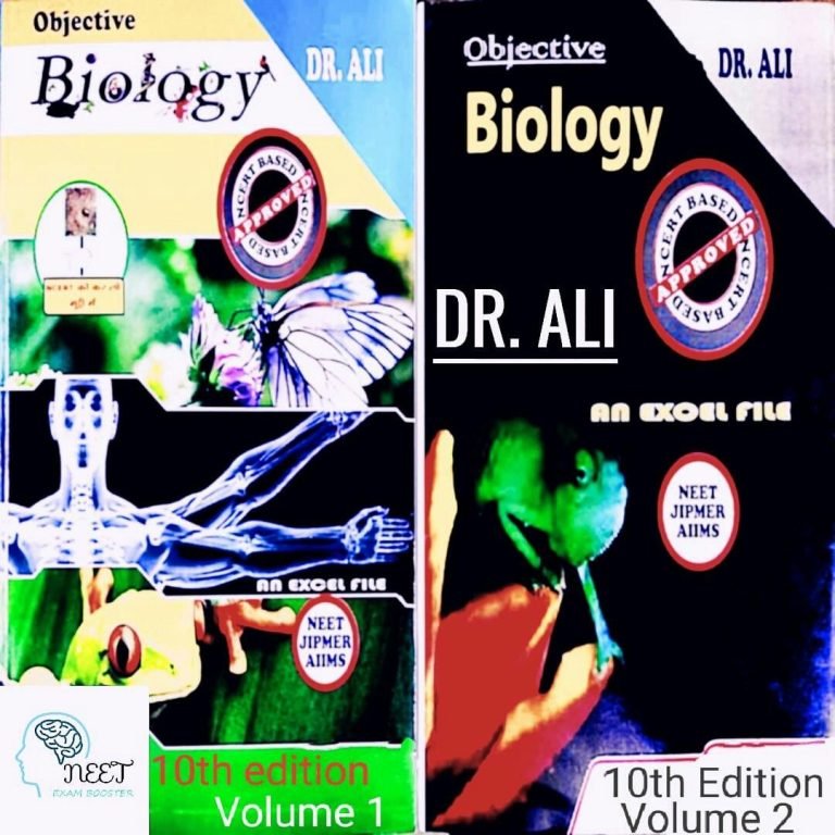 [PDF] Dr Ali biology book for NEET Vol. 1 and 2 pdf free download