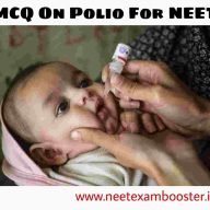 Important MCQ On Polio For NEET 2022