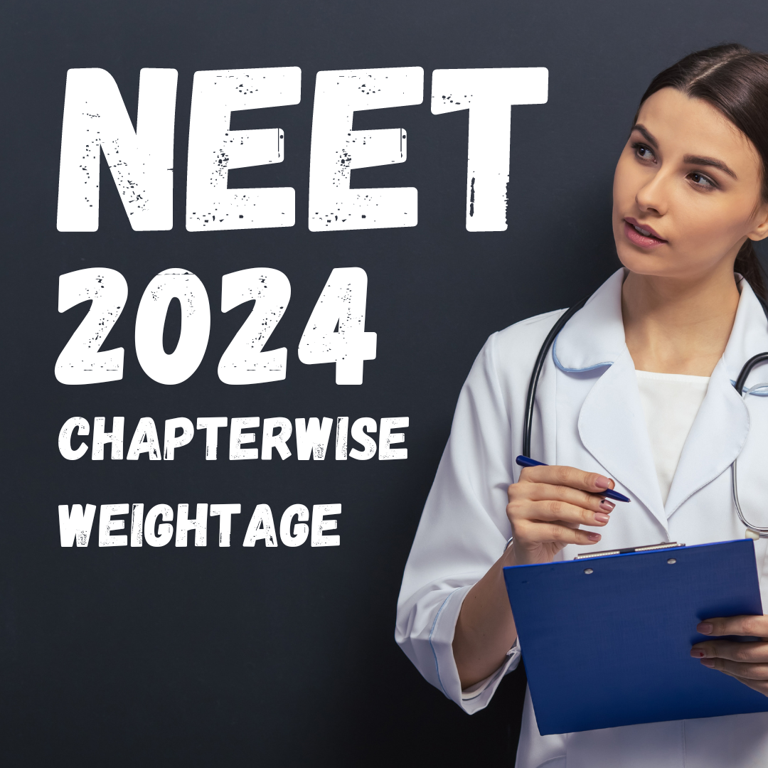 NEET 2024 Chapterwise Weightage – Physics, Chemistry, Biology